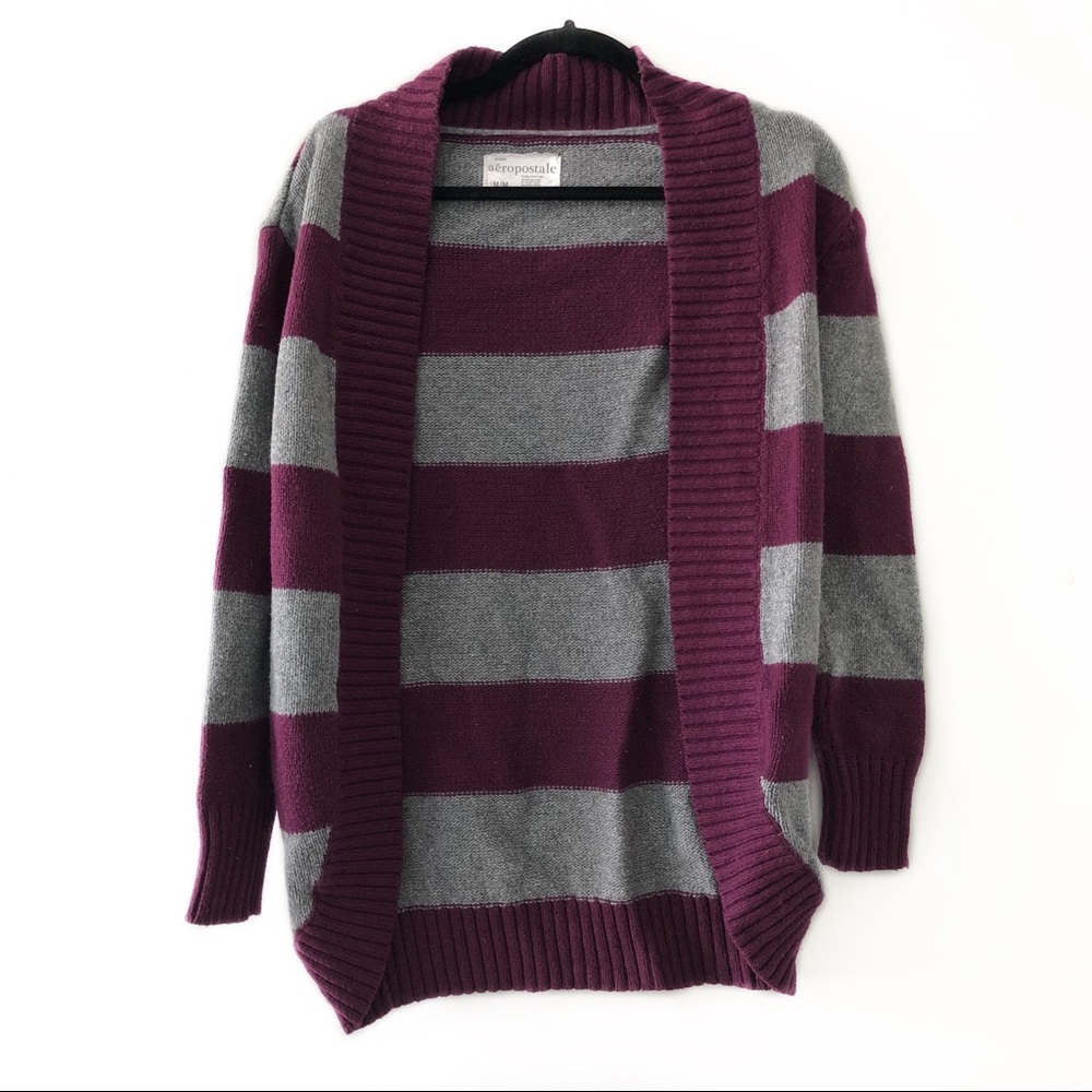 Stripped Cardigan